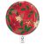 Karácsonyi Holly Poinsettia papírtányér 8 db-os 23 cm FSC