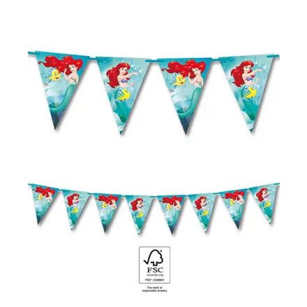 Disney Hercegnők, Ariel Curious zászlófüzér FSC 2,3 m