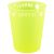 Yellow Fluorescent, Sárga micro prémium műanyag pohár 250 ml