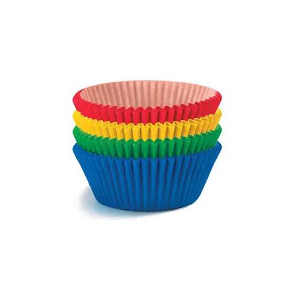 Színes Party mini muffin papír 40 db-os