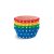 Színes Dots mini muffin papír 40 db-os