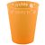 Orange, Narancssárga micro prémium műanyag pohár 250 ml