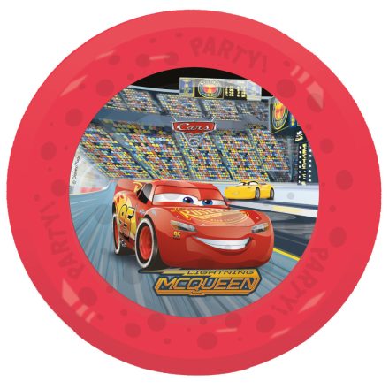 Disney Verdák Arena Race micro prémium műanyag lapostányér 4 db-os szett 21 cm