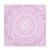 Mandala Purple White szalvéta 20 db-os, 33x33 cm FSC