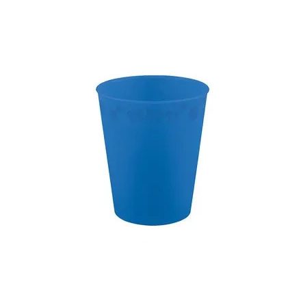 Kék Bright Blue micro prémium műanyag pohár 250 ml