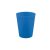 Kék Bright Blue micro prémium műanyag pohár 250 ml
