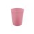 Rózsaszín Pastel Pink micro prémium műanyag pohár 250 ml