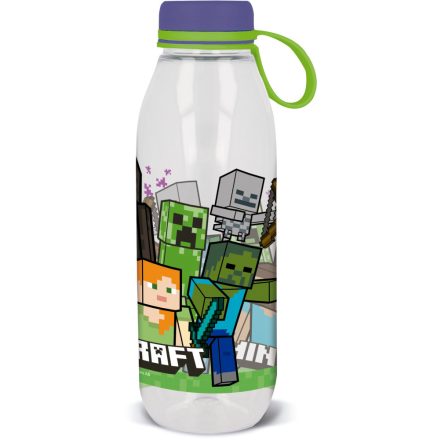 Minecraft Creeper Ecozen műanyag kulacs csavaros kupakkal 650 ml